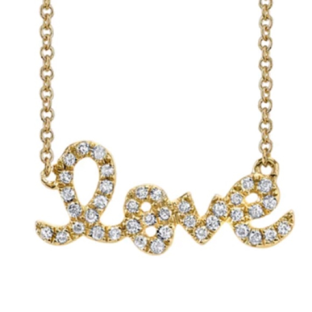 gold and diomand necklace